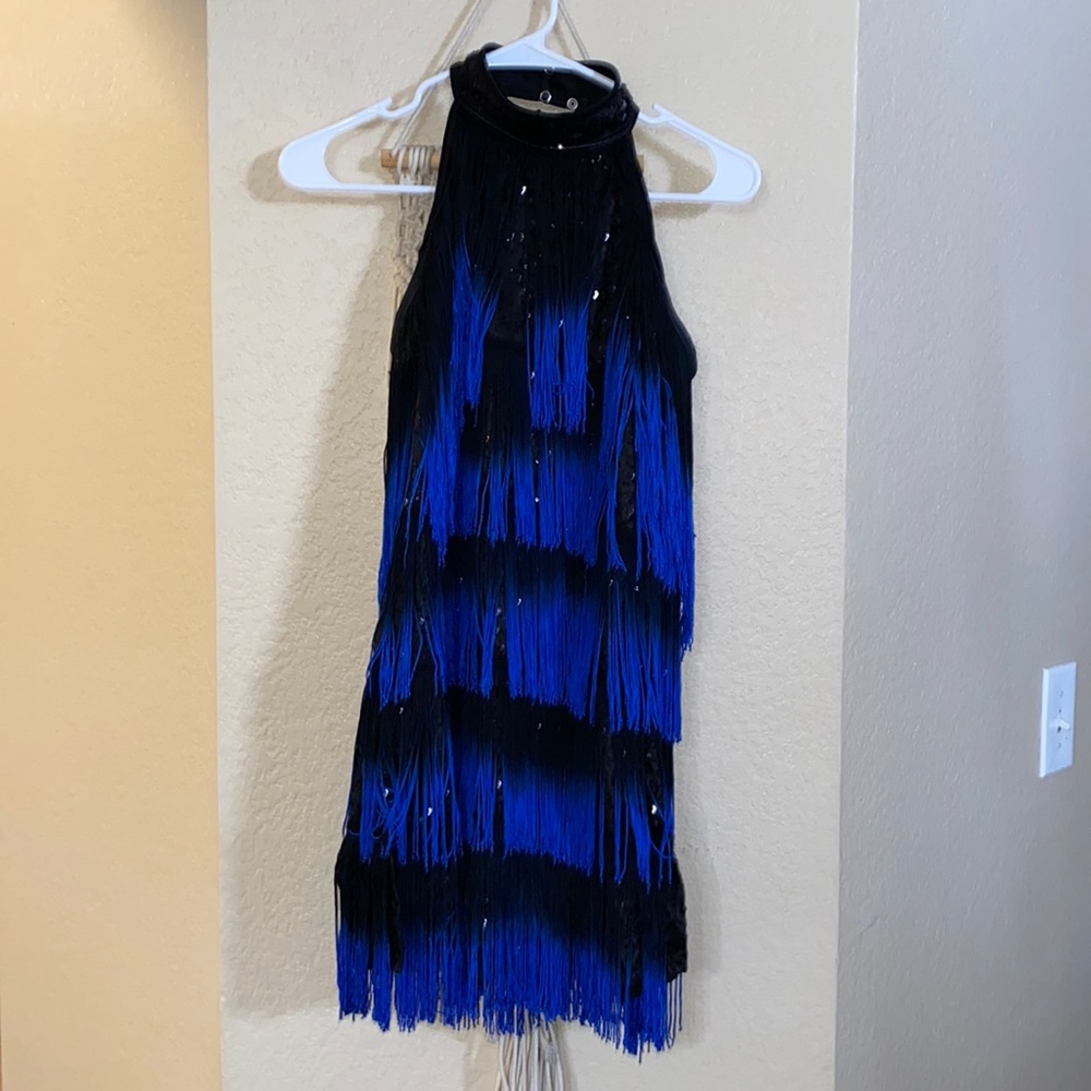 Fringe tap and jazz costume